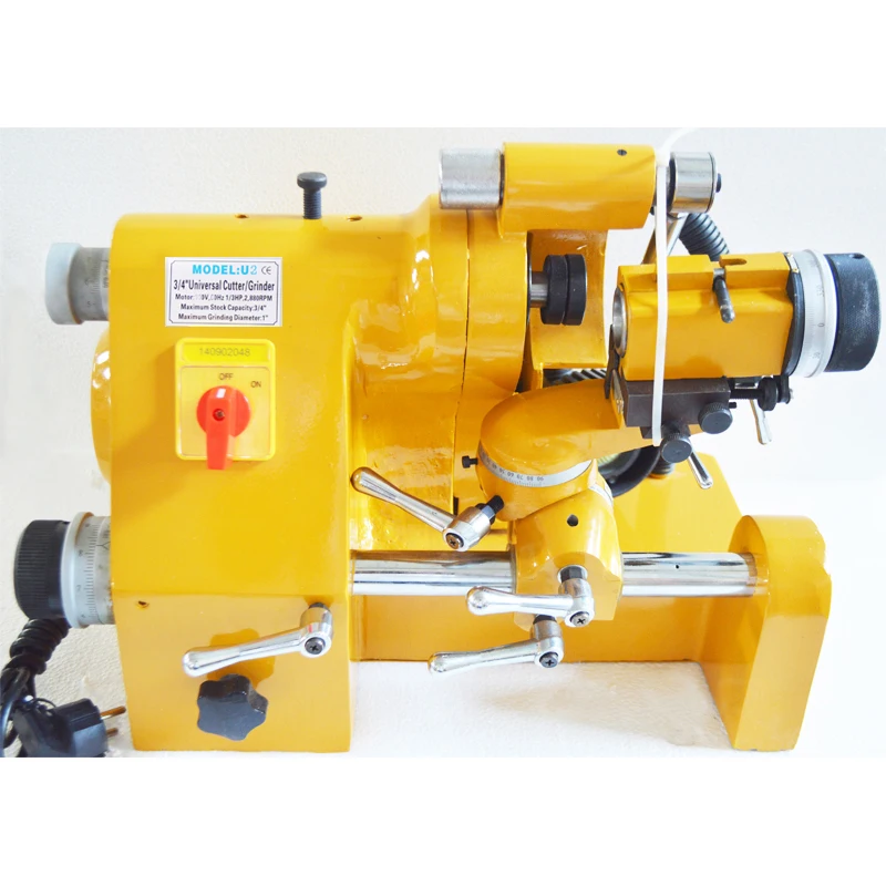 CE U2 220V R8 Collets фрезерный станок Универсальный резак точильный инструмент для