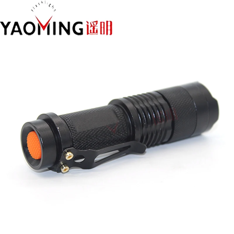 CREE Led 365nm УФ Фонарик фокусировка Регулируемая мини лампа Blacklight SK68 фиолетовый свет