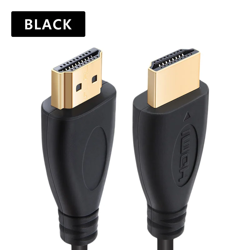 Shuliancable HDMI кабель высокоскоростной позолоченный штекер Male-Male HDMI кабель 1 м 1,5 м 2 м 3 м 5 м для HD tv xbox PS3 компьютера - Цвет: black