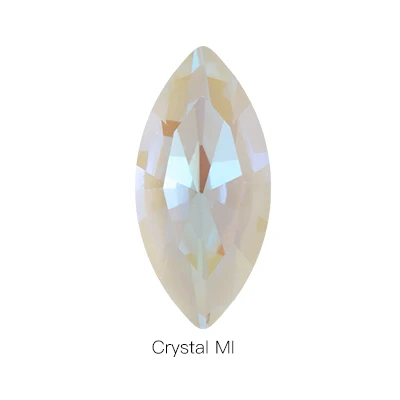 Crystal MI K9 камни кристалл клей стразы «лошадиный глаз» камни и кристаллы для рукоделия пришить Камень капелька Швейные Стразы для одежды - Цвет: Crystal MI