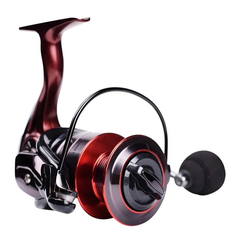 Mavllos 14BB Большая мощность Рыболовная катушка 2000 6000 Серия Carp Spinning Reel Ratio 5: 1 Соляные