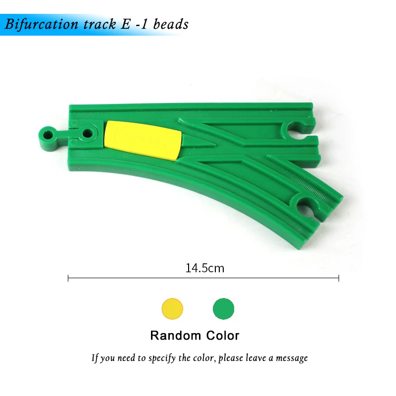Track E -1 beads Различные деревянные компоненты для поезда, набор для поезда из бука, детские игрушки для поезда, подарки, аксессуары, совместимы с Thoma Friends - Цвет: Track E -1 beads