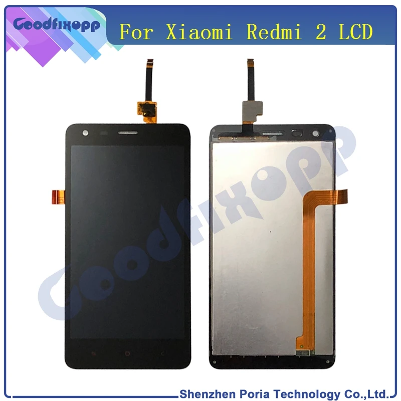 Для Xiaomi Redmi 2 ЖК дисплей с рамкой Сенсорный экран дигитайзер сборка телефон