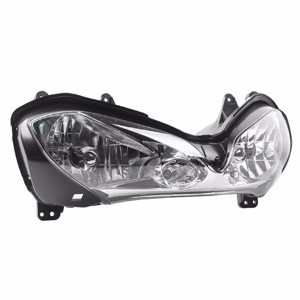 Для мотоцикла 04 05 Kawasaki Ninja передний светильник ZX10R налобный фонарь в сборе 2004 2005| |