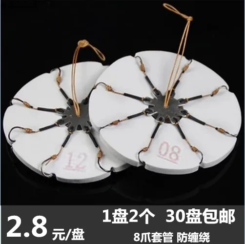 Заслонки крючком отрубей торта 2 крючок Осьминожка рыболовные снасти | Спорт и