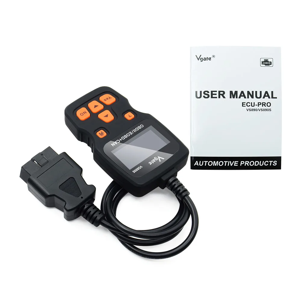 OBDII сканер Vgate VS890S obd2 код неисправности двигателя считыватель-анализатор Vgate VS-890S OBD2 автомобильный диагностический сканер