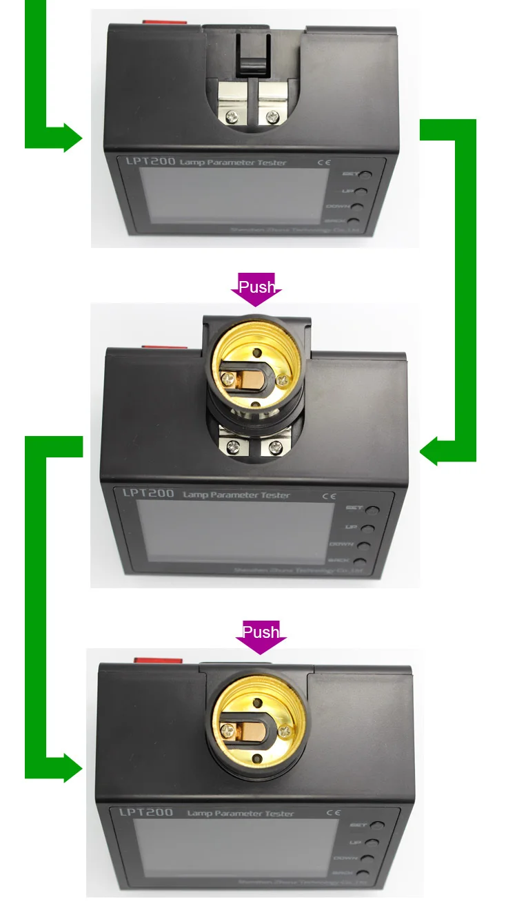 ZHURUI LPT200 переменного тока ватт разъем измерителя/монитор контроля потребляемой