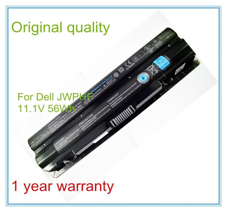 Оригинальный аккумулятор для ноутбука 56Wh JWPHF XPS 14 15 L401x L501x L502x L521x 17 L701x 3D L702x R795X J70W7