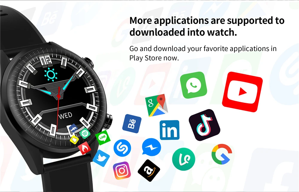 KC05 4G Смарт часы для мужчин Android gps wifi 5MP камера 620 мАч Smartwatch сердечного ритма ip67 Водонепроницаемый заменить Мужские t спортивные часы на ремешке