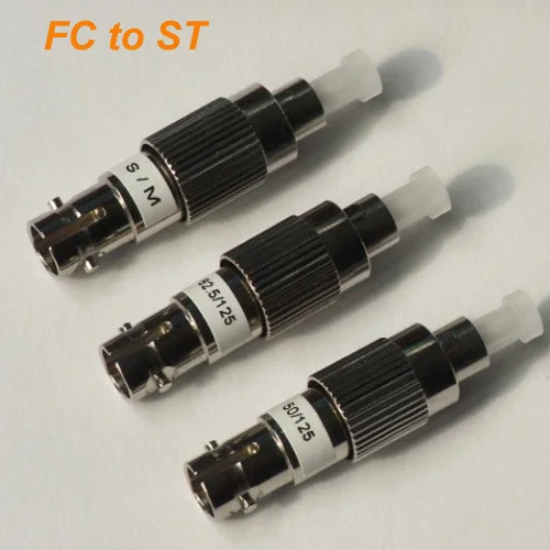Конвертер оптоволоконного адаптера от FC до ST переходник female male опт бесплатная