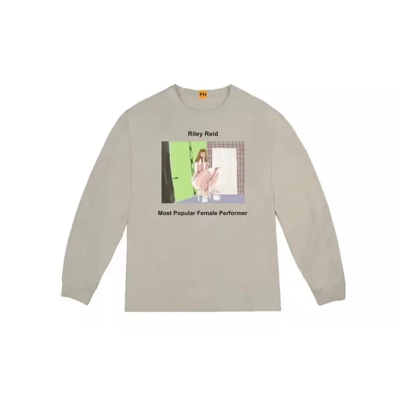 5 Kanye West X, футболка для мужчин и женщин, 1:1, высокое качество, повседневные футболки с длинными рукавами, футболки, футболка - Цвет: 5