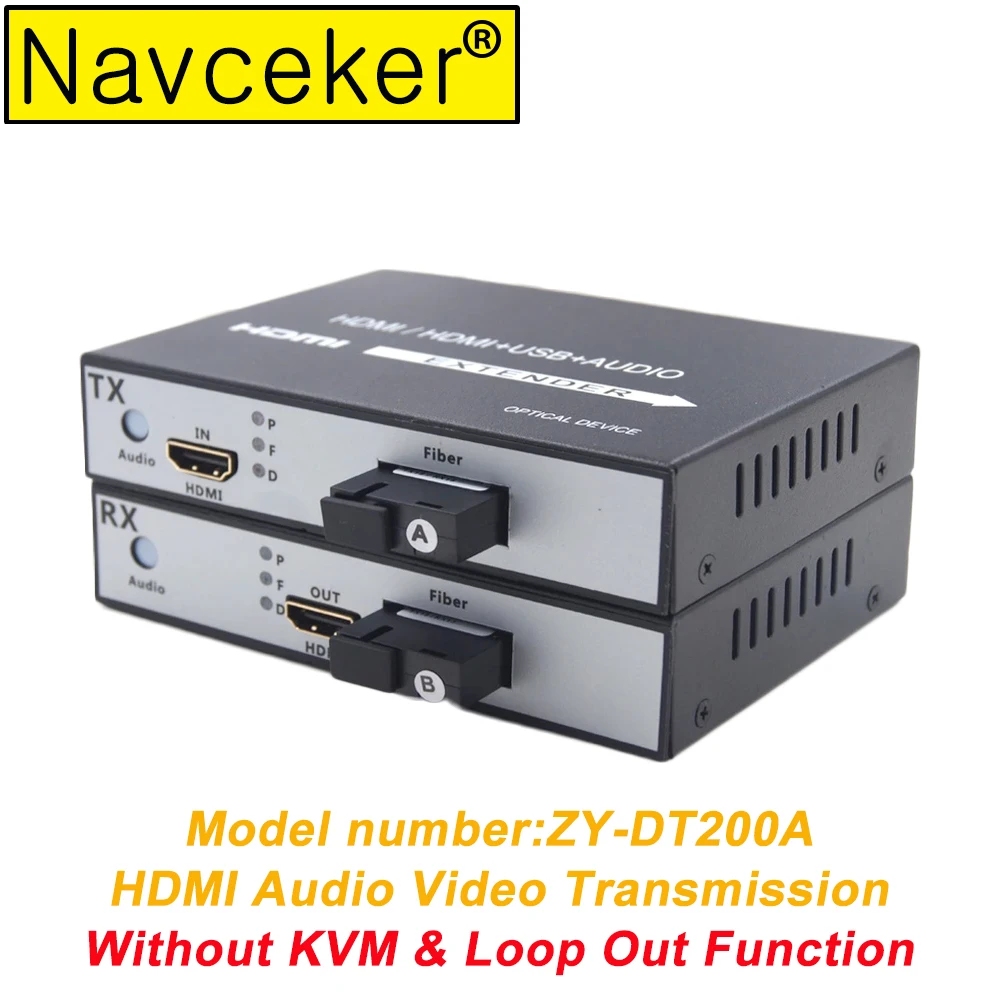Высокое качество HDMI удлинитель волокно 20 км HDMI по оптоволоконному медиаконвертеру с KVM USB2.0 и петлей выход 1080P HDMI по оптоволокну