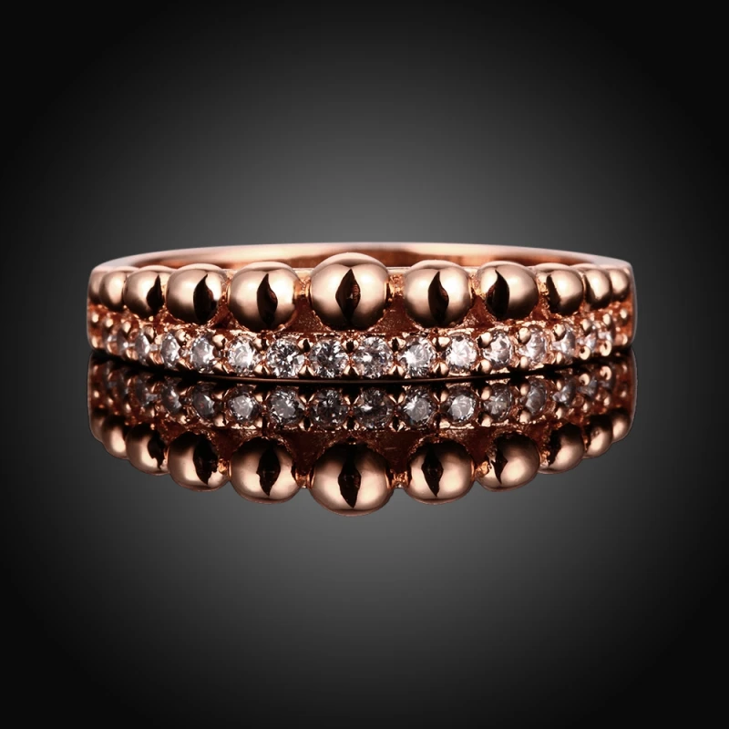 

Garilina fashion jewelry rose gold Austrian crystal jewelry ladies ring AR2221