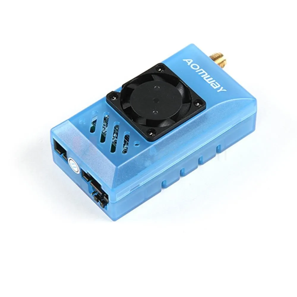 Радиус действия 8 км FPV Aomway 5 8G 1000 МВт 1 Вт TX беспроводной видеопередатчик Aodio Дрон с