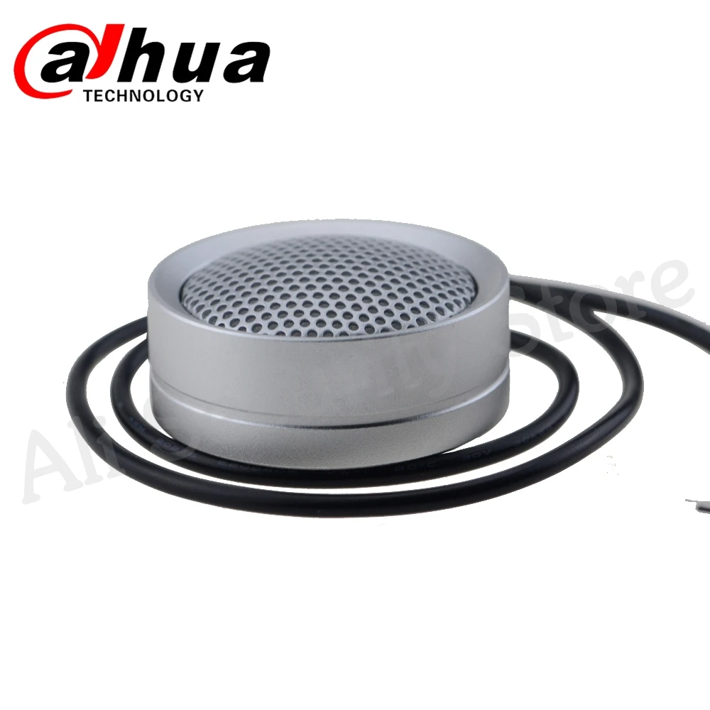 Dahua аудио звукосниматель DH-HSA200 Hi-fidelity Аудио сборщик микрофон для DH HIKVISION аудио и сигнализации камеры HSA200