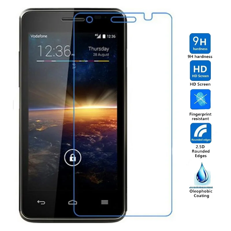 2.5D 9H Защитная пленка для экрана закаленное стекло Vodafone Smart turbo 7 Prime 6 mini STYLE first Speed