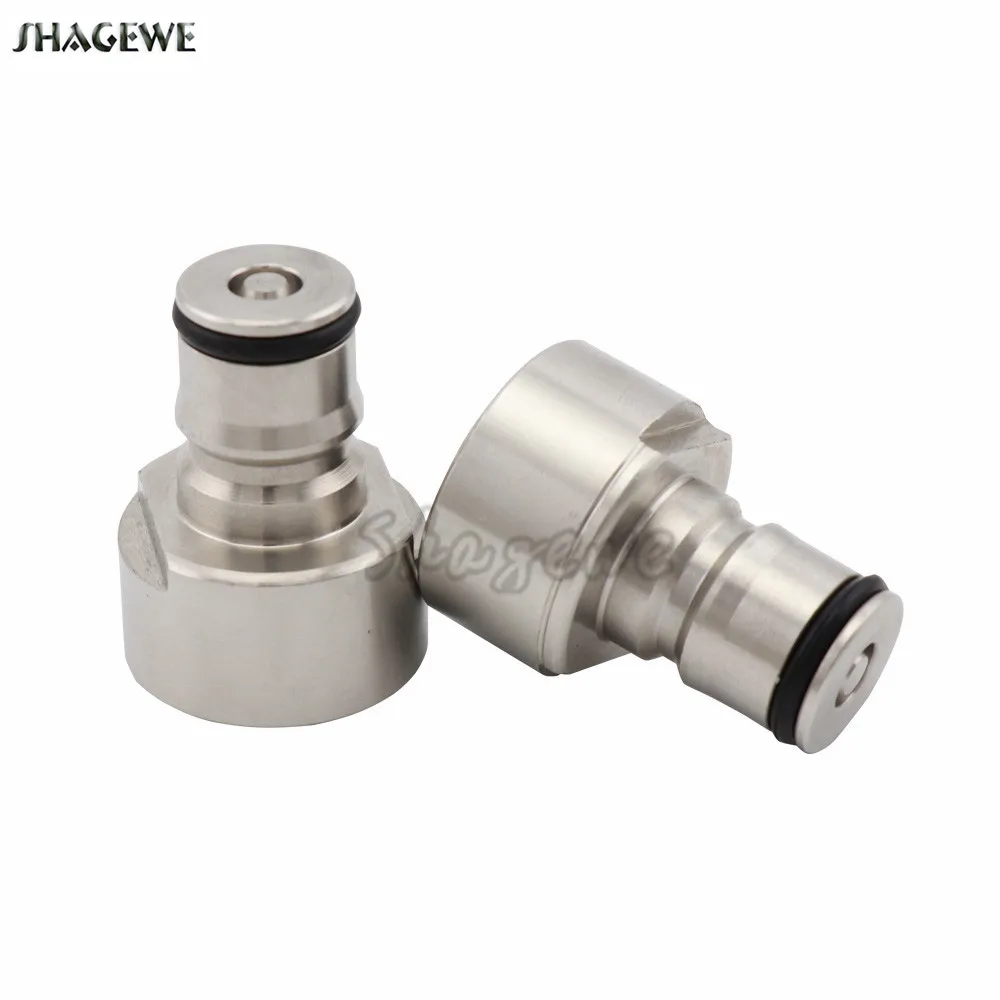 

Cornelius Type Ball Lock Post Keg Coupler Ball Lock Quick Disconnect Conversion Kit Gas Liquid posts home brewing