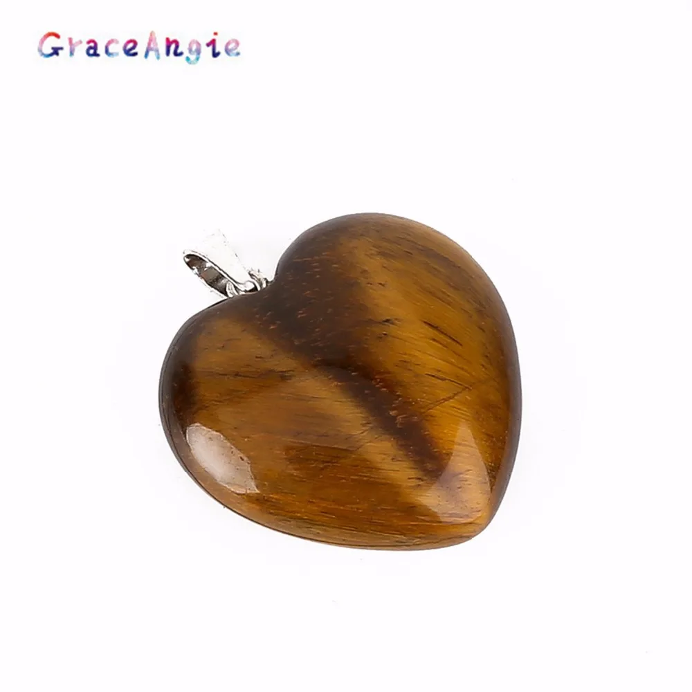 GraceAngie 2018 новая мода кулон в виде сердца сплав ювелирное изделие подвески DIY