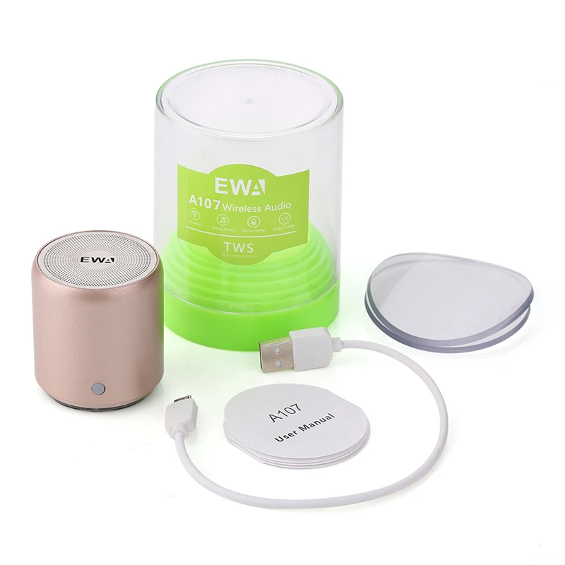 Bluetooth Колонка EWa A107 MP3 плеер для телефона/планшета/ПК мини беспроводная bluetooth