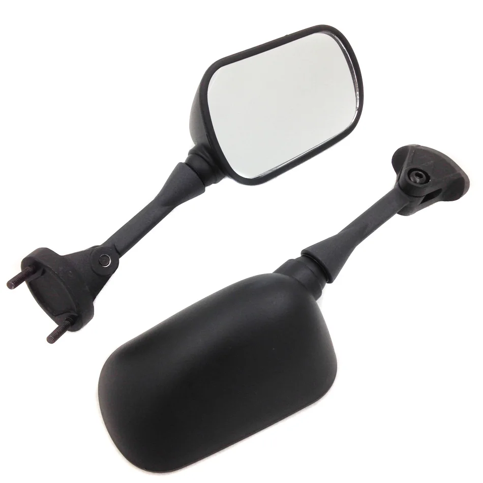 Зеркало мотоциклетное черное для Kawasaki Ninja 636 ZX6RR 2005 2008 ZX10R 2004 2008|motorcycle mirror|mirror for