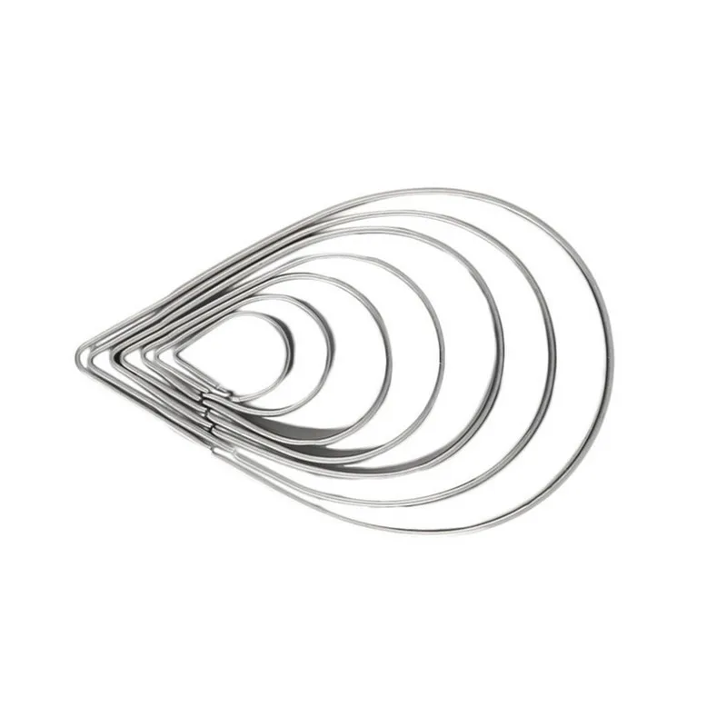 7 шт./комплект лепесток розы из нержавеющей стали | Дом и сад