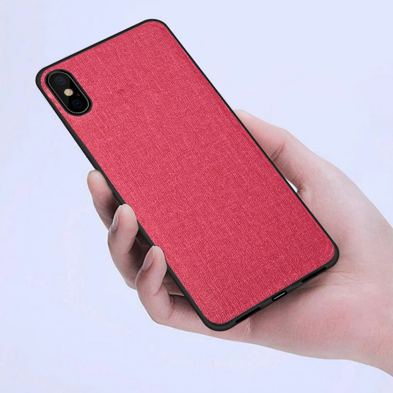 2019 чехол из искусственной ткани для iPhone XS Max XR X 6 6S 7 8 Модный мягкий с текстурой Plus |