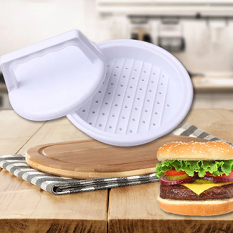 Пресс инструмент для мяса гамбургеров пресс форма бургеров из пищевой пластик 1