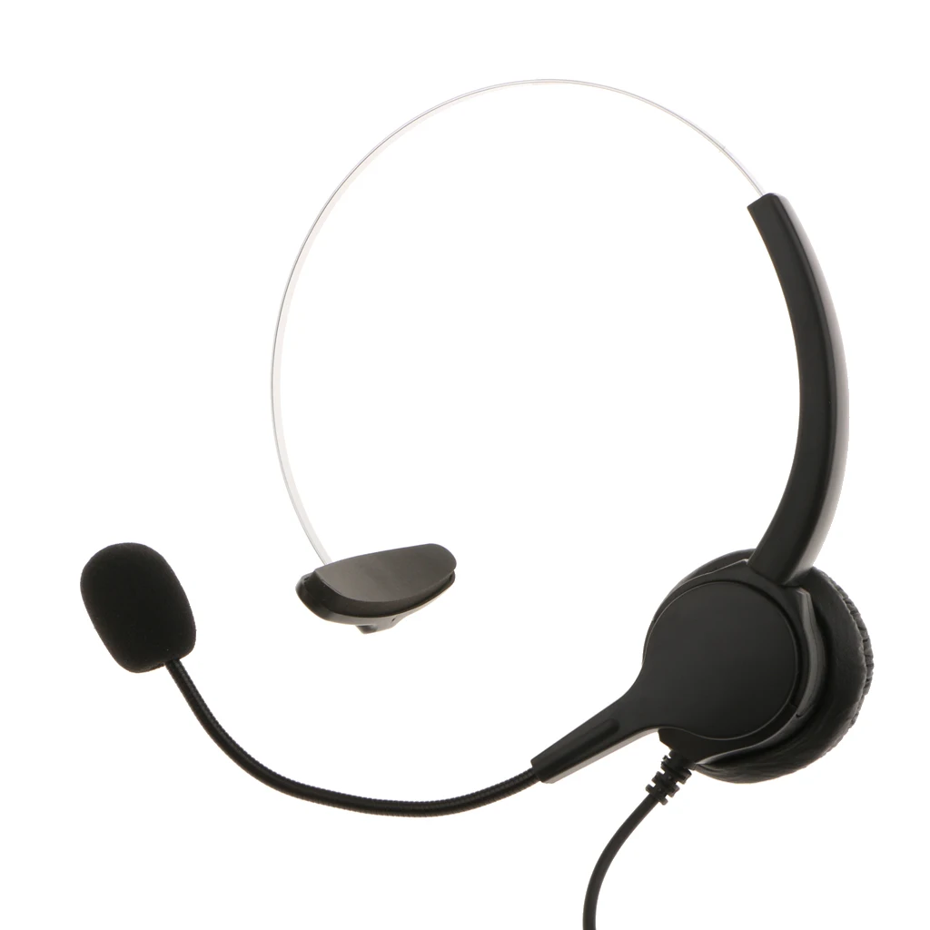 Офисный колл центр VH500 проводная гарнитура с микрофоном разъем RJ9|headphones with