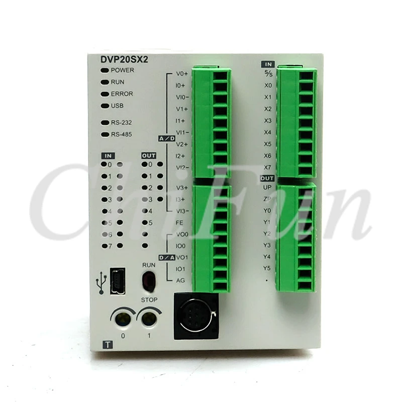 Оригинальный программируемый контроллер Delta DVP20SX211T DVP20SX211R DVP20SX211S PLC модуль 24VDC
