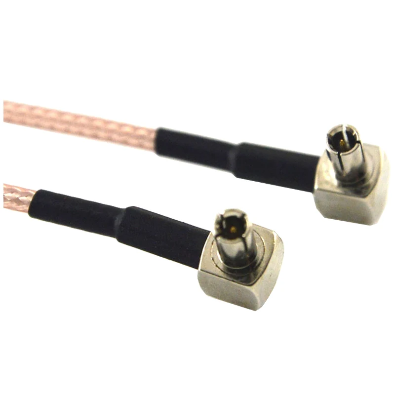 НОВЫЙ SMA Female to Y Type 2 X TS9 Male / CRC9 коннектор сплиттер-Сумматор кабель Pigtail RG 316 30 см Gold |