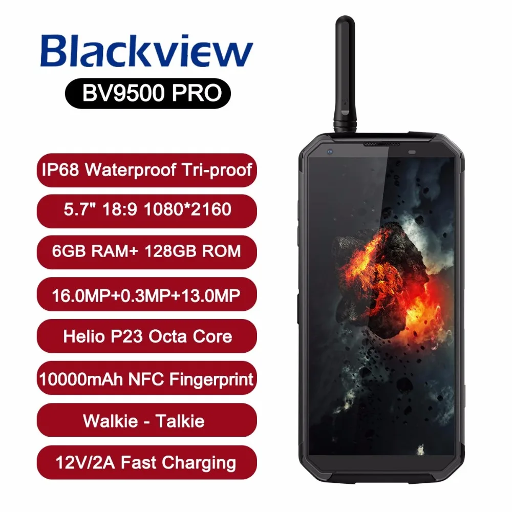 Оригинал BLACKVIEW BV9500 про мобильный телефон с водонепроницаемым корпусом IP68 5 7 &quotFHD