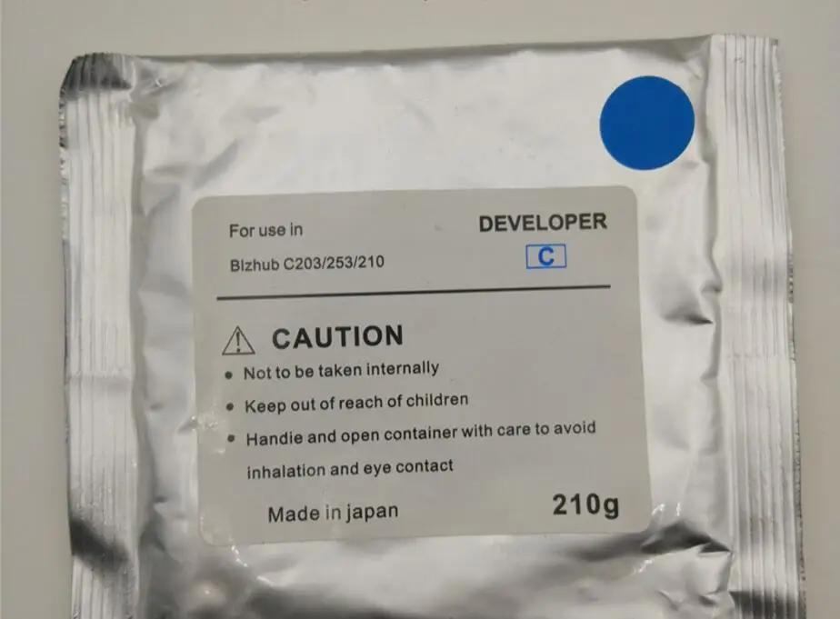 Новый совместимый порошок для цветного разработчика konica minolta C200E C210 C203 C253 C353 C208 C218