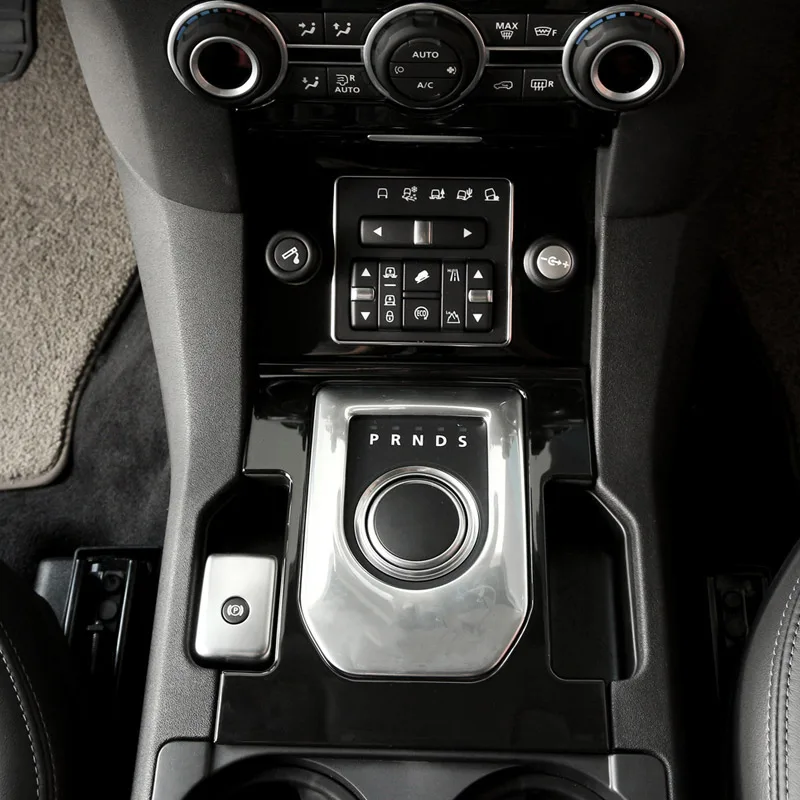 Для Land Rover Discovery 4 LR4 2010 2016 автомобильный Стайлинг ABS Глянцевая черная центральная