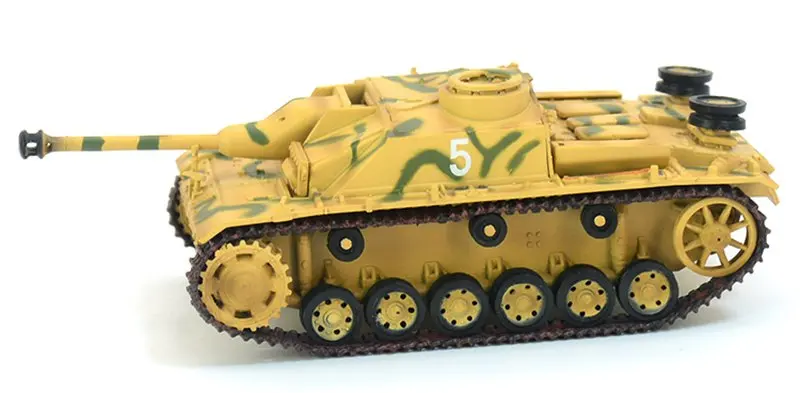 Предварительно построенный 1/72 масштаб StuG III Ausf. C/G Германия бронированная Боевая машина Вторая мировая война хобби Коллекционная готовая пластиковая модель - Цвет: Ausf. G 36152