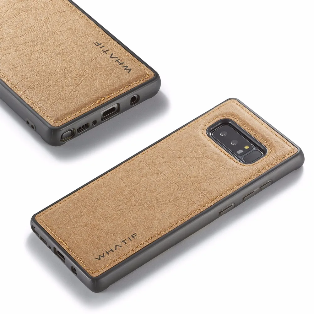 Чехол для мобильного телефона из крафт-бумаги Samsung Galaxy Note 8 чехлы задней панели DIY