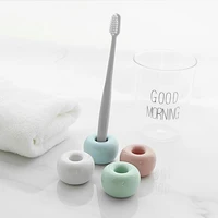 lemonbest multi function ceramic toothbrush holder storage rack bathroom shower tooth brush stand shelf bath accessories