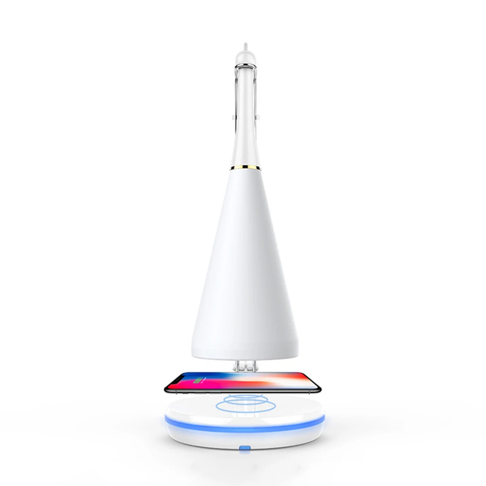 3,5 Вт светодиодный Bluetooth USB сенсорный датчик настольная лампа Qi беспроводной телефон зарядное устройство Bluetooth динамика Беспроводное зарядное устройство для телефона