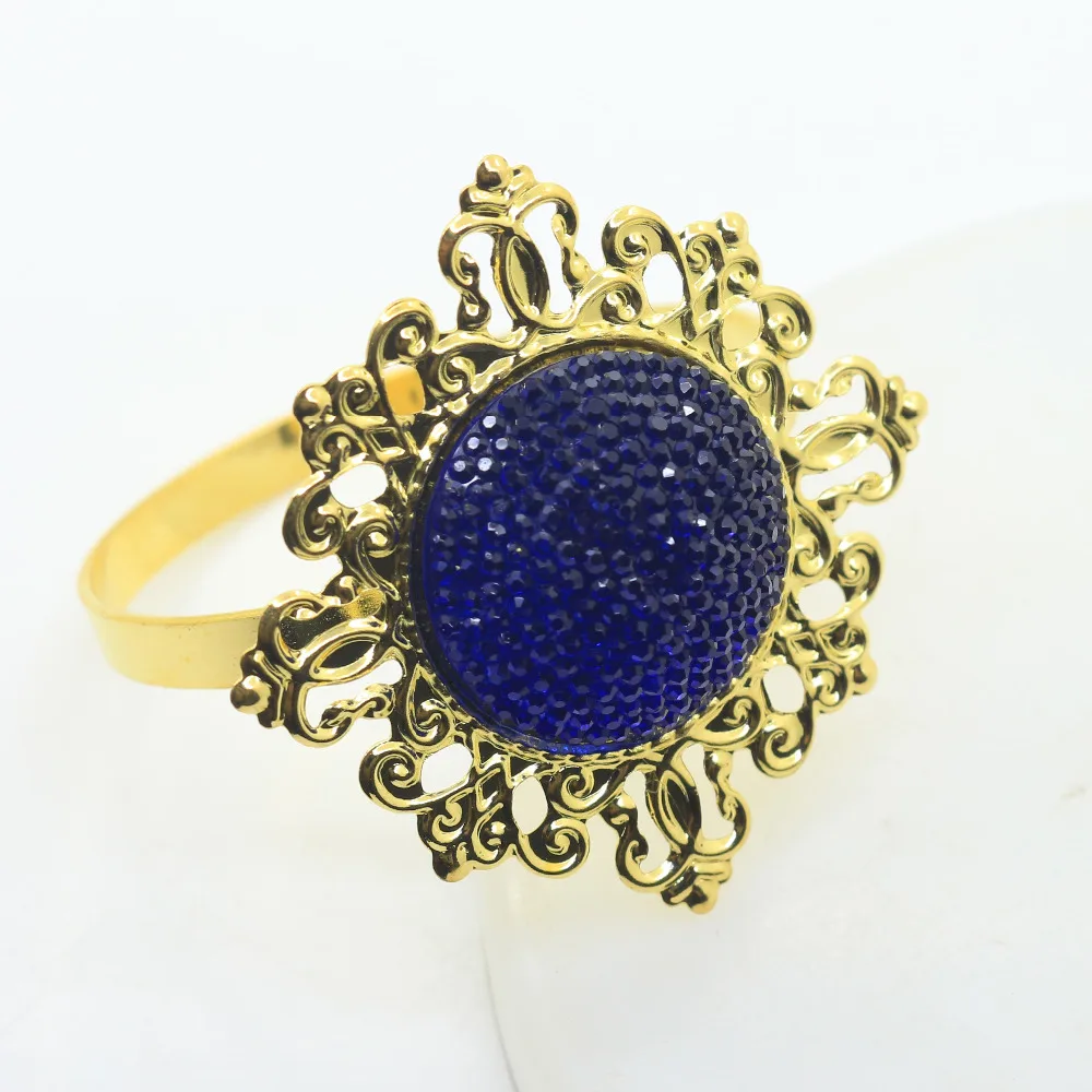 Специальное предложение кольцо для салфеток из смолы золотистый металл кухни