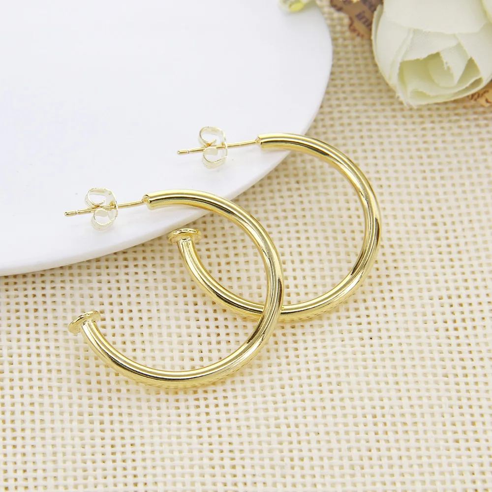 Томас и его уникальные простые креольские серьги Fit DIY бусина Европейский Glam Jewelry