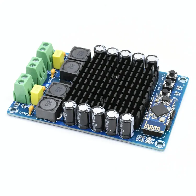 TDA7498 Bluetooth аудио цифровой усилитель мощности плата 100 Вт + CSR8635 4 1 Высокая мощность
