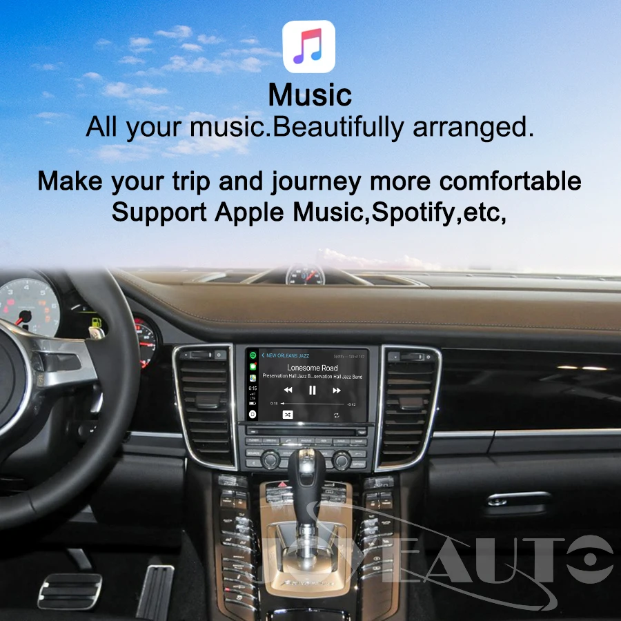 Joyeauto Wi-Fi Беспроводной Carplay для Porsche PCM3.1 PCM4.0 Android Авто/Зеркало для мобильных телефонов Apple Play для 2010- 911 Panamera Macan Boxter