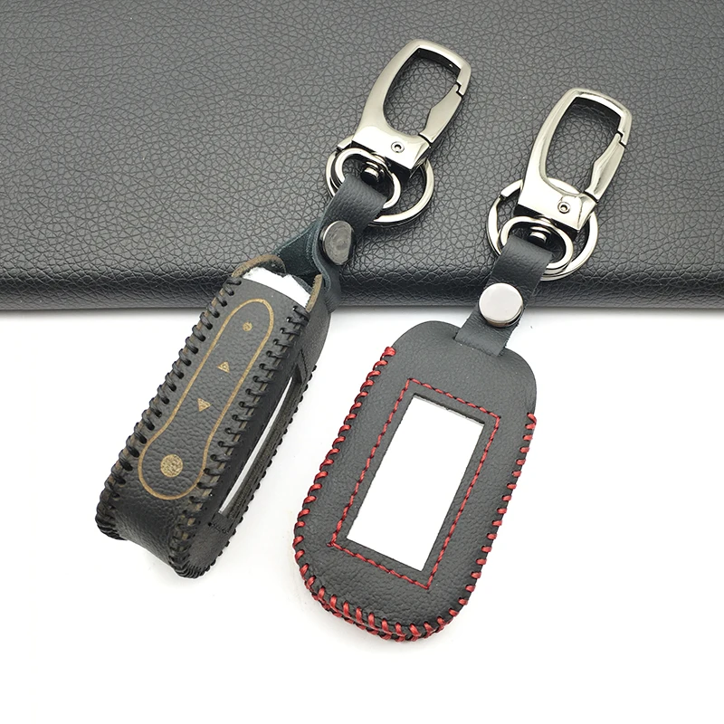 Горячая кожаный чехол для Starline Русская версия B92/B93/B94/B62/B64 lcd двухсторонний пульт дистанционного управления автосигнализацией