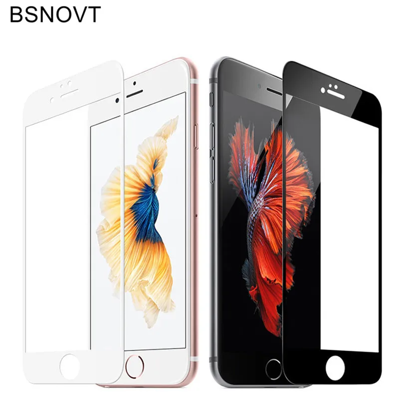 2 шт протектор экрана для iPhone 7 закаленное стекло полное покрытие стекла Apple