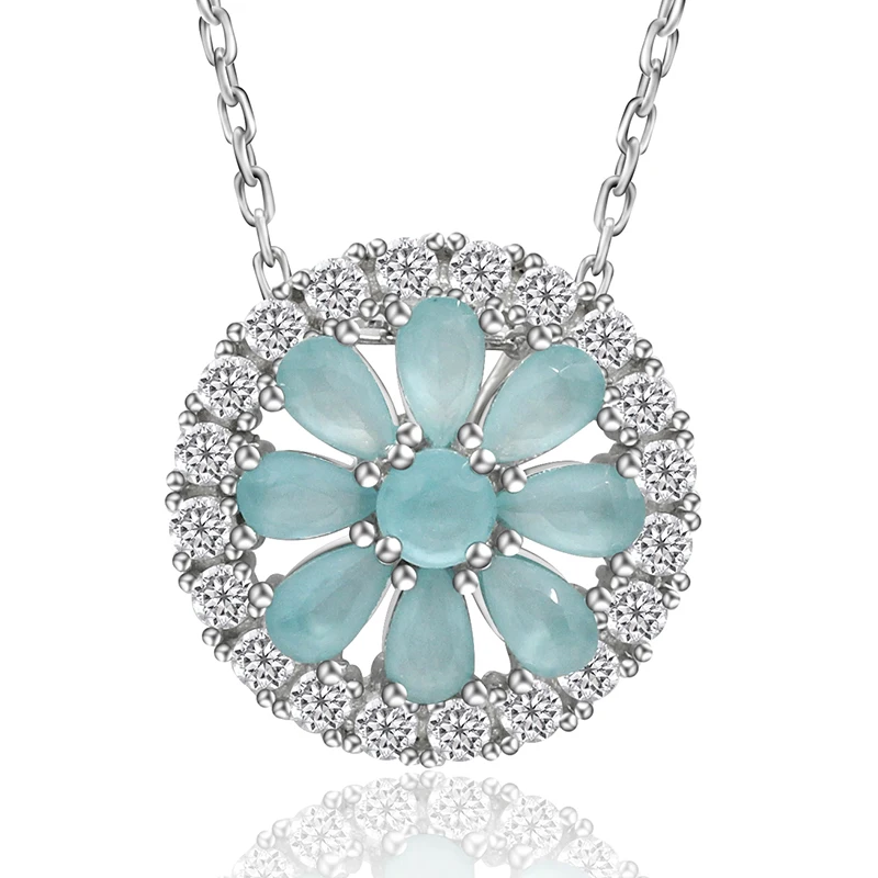 Элегантное ожерелье-чокер из стерлингового серебра 925 пробы с искусственным