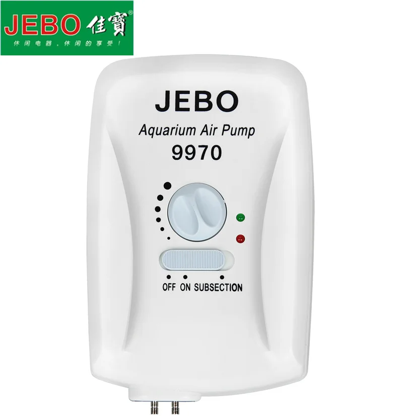 JEBO батарея хранения воздушный насос AC/DC двойного назначения для аквариума
