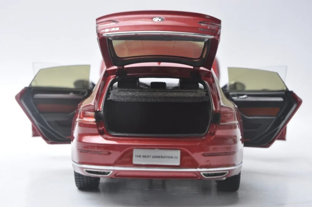 1:18 литая под давлением модель для Volkswagen VW CC Arteon красный сплав игрушечный автомобиль миниатюрная коллекция подарки Passat Magotan
