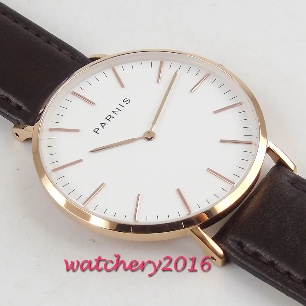 Top Brand Luxury PARNIS Fashion White Dial Quartz Men Watches Casual Date Business Male Wristwatches Clock | Наручные часы