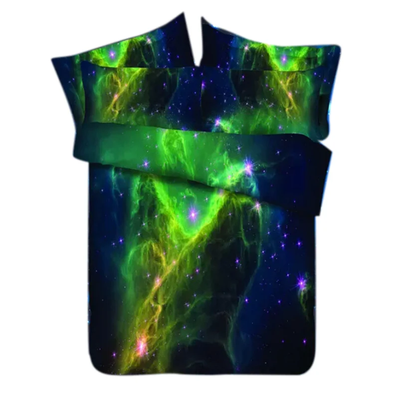 3d Galaxy комплекты постельного белья Королева Размер Вселенная космическое