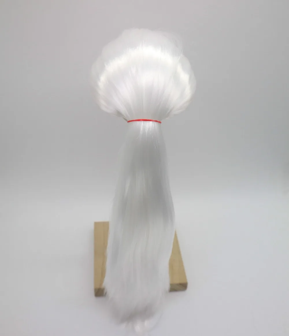 Кукла Blyth с белыми волосами натуральными без кожуры | Игрушки и хобби