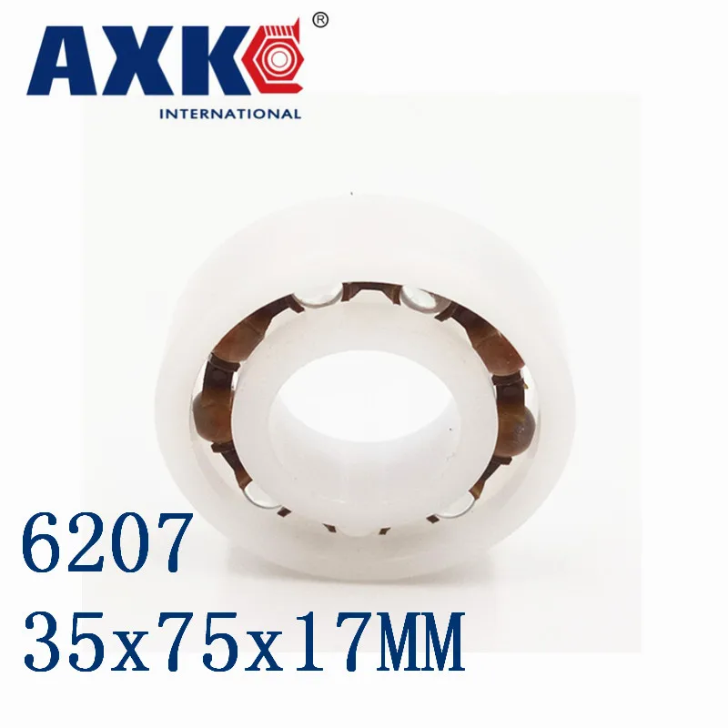 

Новинка 2023, поддельные рулонные кольца Axk 6207 Pom (10 шт.), зернистость 35x75x7, стеклянные шарики 35 мм/75 мм/17 мм